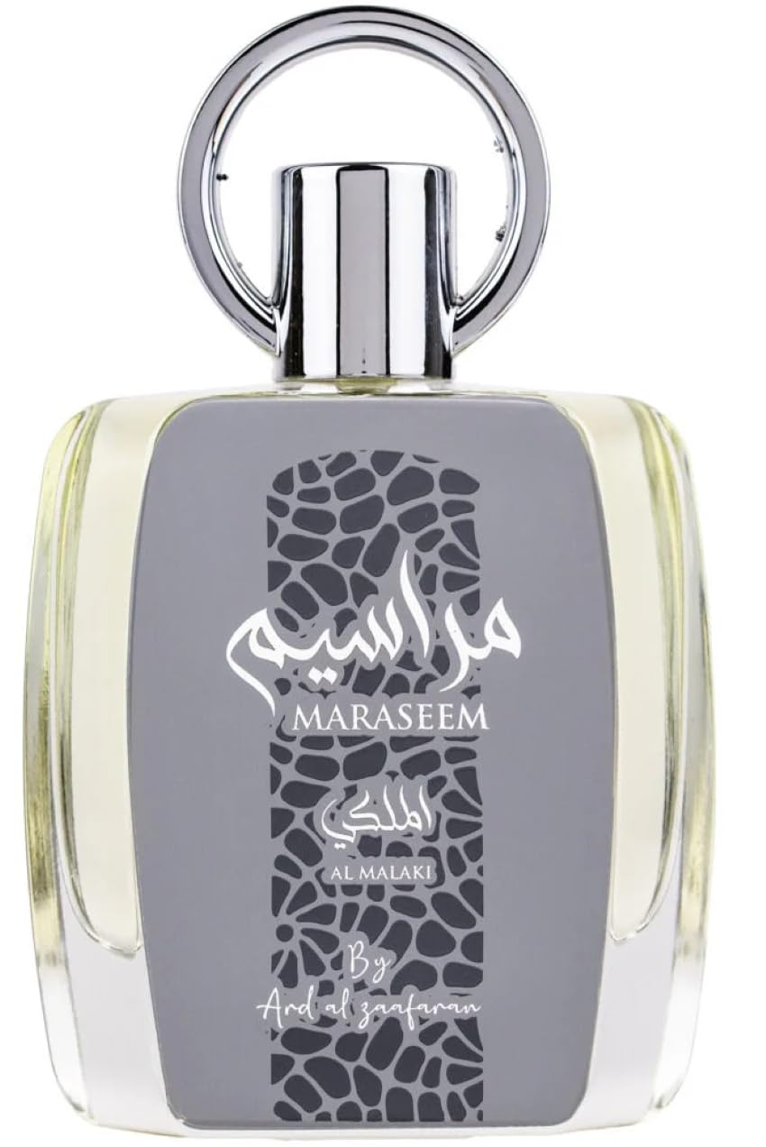 Ard al Zaafaran Maraseem al Malaki Eau de Parfum Spray for Unisex, 3.4 Ounce