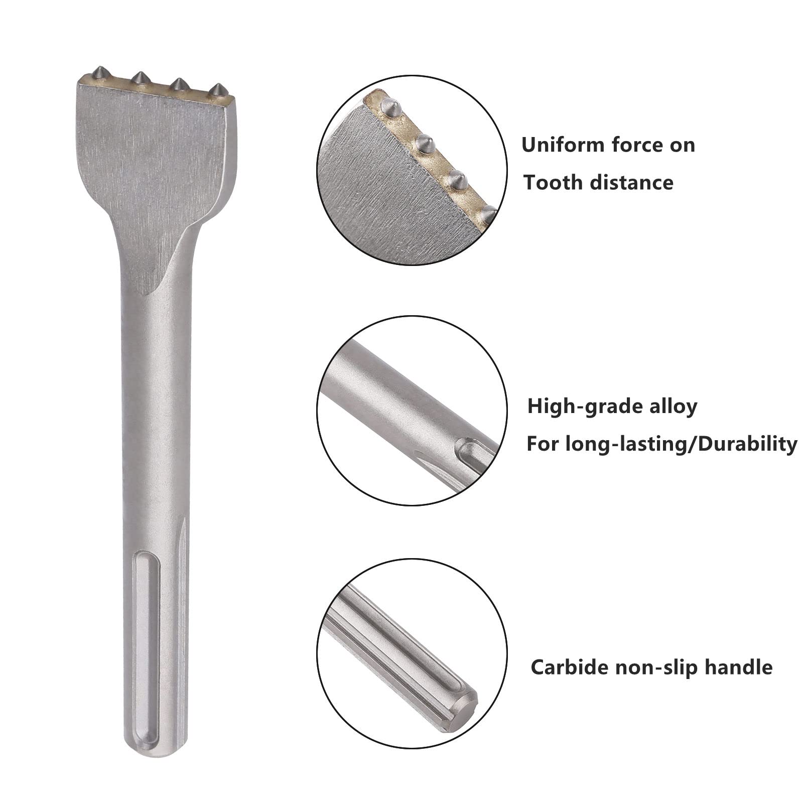 Bush Cutter Chisel Snapklik.com : Vearter Bush Hammer Chisel, 8 Inch