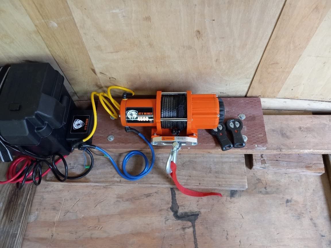 18/mo Finance TYT 2500 lb ATV/UTV Electric Winch Kits 12V Steel
