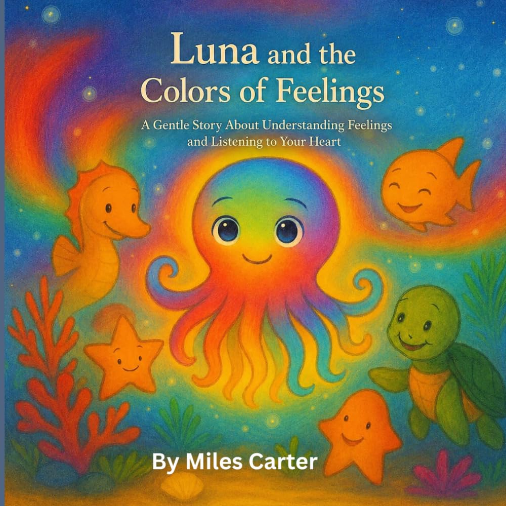 Luna’s Colorful Emotions: A Gentle Story About Understanding Feelings and Listening to Your Heart (The Luna the Jellyfish Adventures)