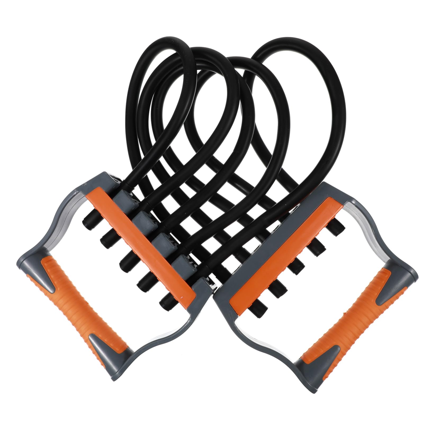 KOMBIUDA Latex Brustzieher mit 5 Widerstandsbändern für Muskeltraining und Kraftaufbau Leichtes Trainingsgerät für Rücken und Schultern im Fitnessstudio oder Büro