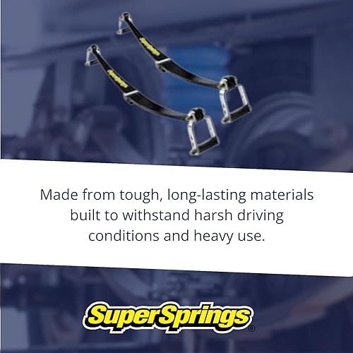 Miniatura 35 de SuperSprings Juego de SumoSprings traseros para Ford Transit 150/250/350/350HD (2015-2025 RWD / 2020-2025 4WD) Capacidad de 2800 libras al 50%
