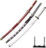 Sword fort Sword Zoro's 3 Piece Set Sword,Handmade Katana Japanese Anime Cosplay Sword, Roronoa Zoro Anime Swords, Kitetsu, Shusui, Wado Ichimonji