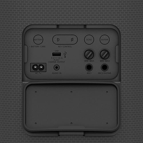 Miniatura 8 de Sony SRS-XV500 Altavoz portátil Bluetooth para fiesta de karaoke y máquina de karaoke, batería de 25 horas, resistente a salpicaduras, luces