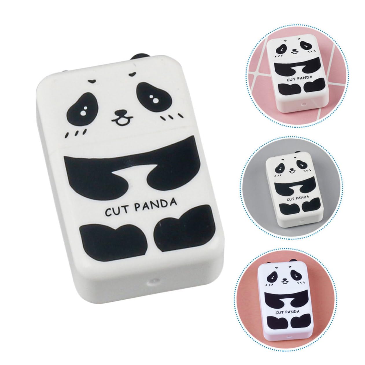Uonlytech 5 Sätze Teiliges Panda Radiergummis Multifunktionale Radierer Für Kunststudenten Kreative Radiergummis Für Schreibbedarf Lustige Schreibtischaccessoires 10 Stück * 5