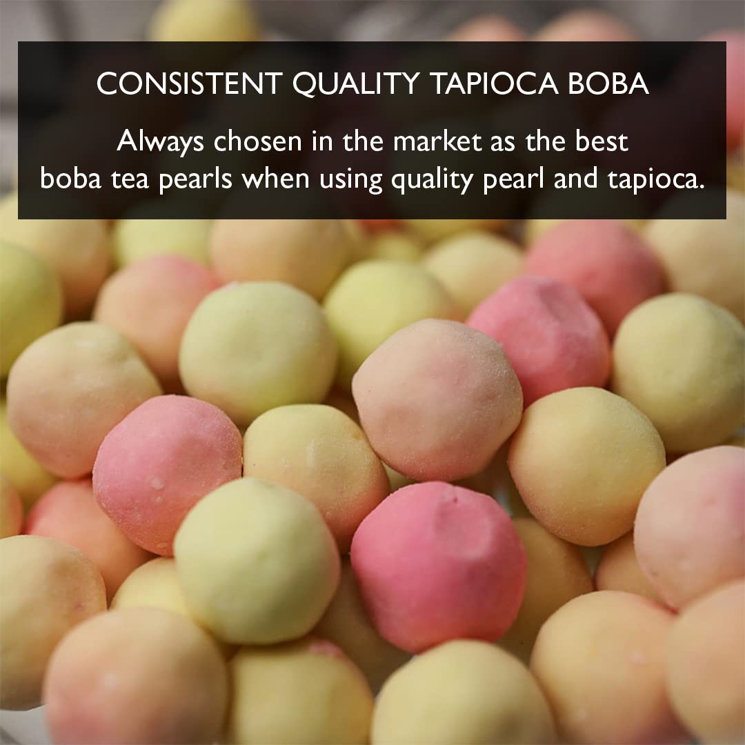 Buy BUBBLE TEA SUPPLY Boba Pearls RAINBOW 2 bags 6.6 170+ servings(aka) The BEST Tapioca Pearls