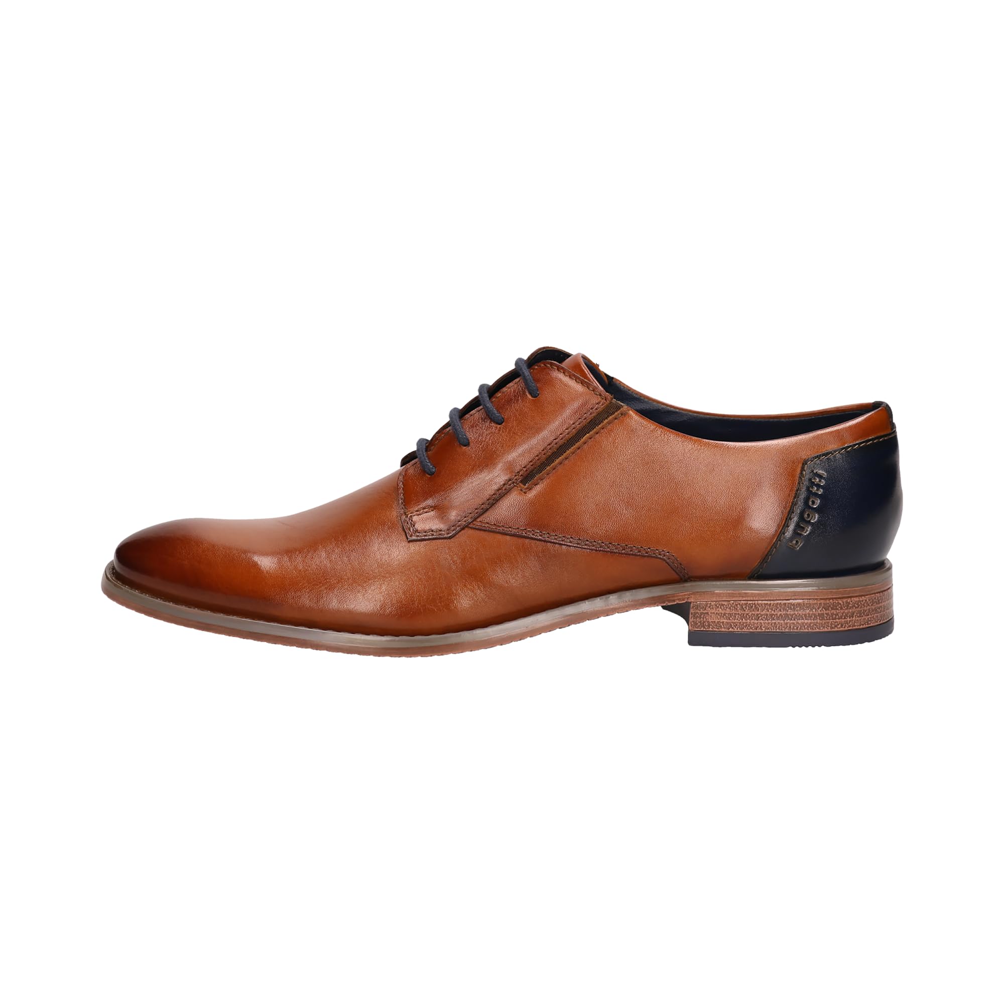 bugatti Men's 313-ahy02 Lace-Up Shoes, Cognac, 10.5 UK