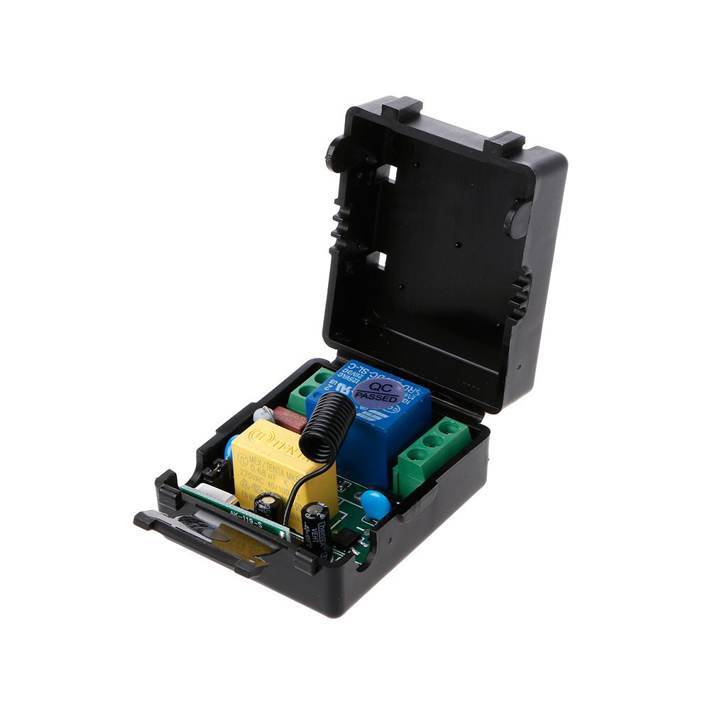 AC 220 V 10 A 1 CH RF 433 MHz telecomando ricevitore + kit trasmettitore