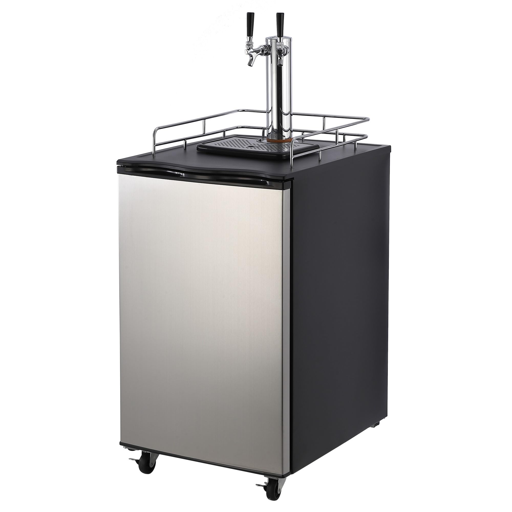 PeakPursuit 9LKq9z8S1V7z6Bckwb186A3o 6 cu ft Kegerator Stainless Steel