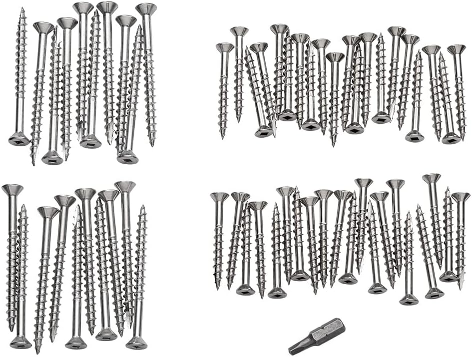 Stainless Steel Hardware Pack for Modern Adirondack Chair