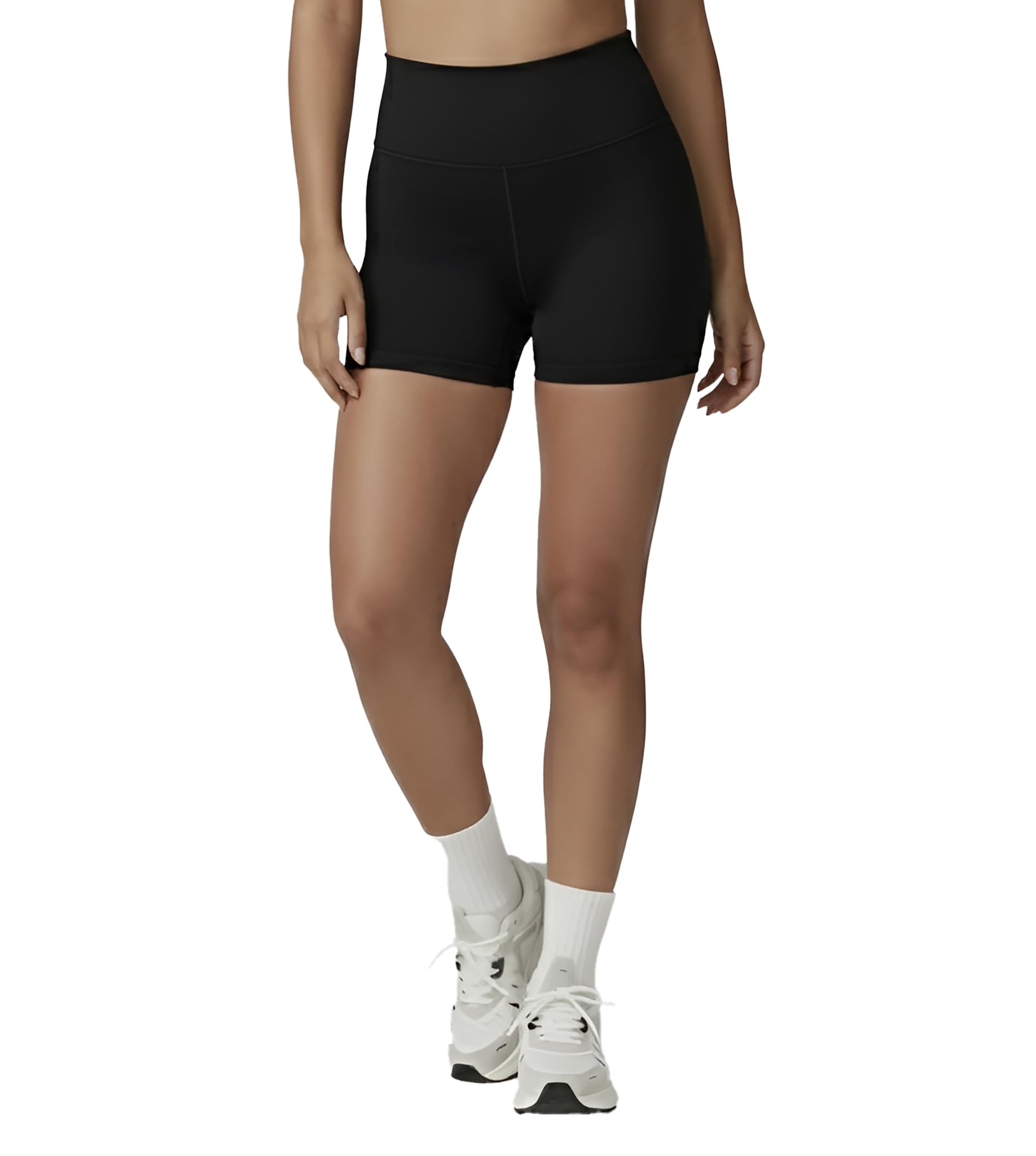 rock paper scissors Women’s High Waist Gym Tights, Workout Shorts – Snug Fit, Yoga & Activewear|Cycling Shorts | Under Skirt Shorts | Gym | Yoga Shorties | Shapewear (Available in Plus Sizes)-picture-23