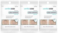 Comfort Zone Extra Thick Callus Remover Pads with 40% Salicylic Acid - Protective Foot Cushions Against Friction, 4ct Pack of 3