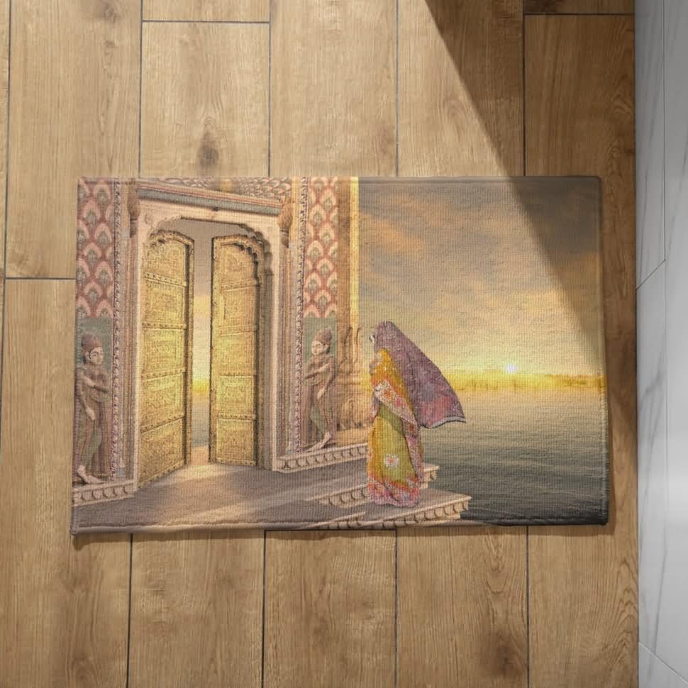 Tapis d'entrée extra fin et absorbant pour préserver vos sols