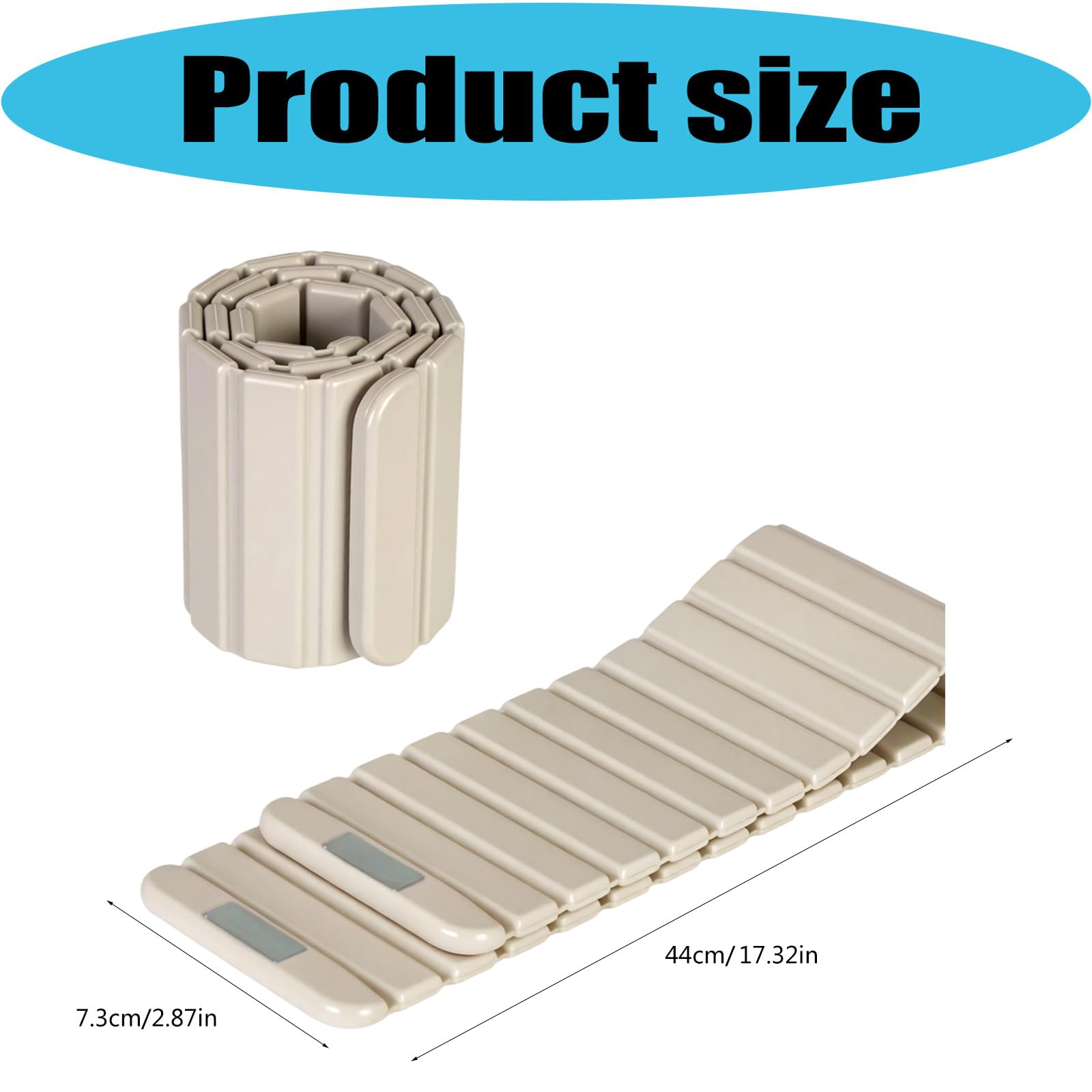 Silikon-Knöchel-Handgelenk-Gewichte-Set mit Metalleinsatz für Outdoor-Übungen, Muskelaufbau, Dehnung, Pilates, Widerstandsbänder