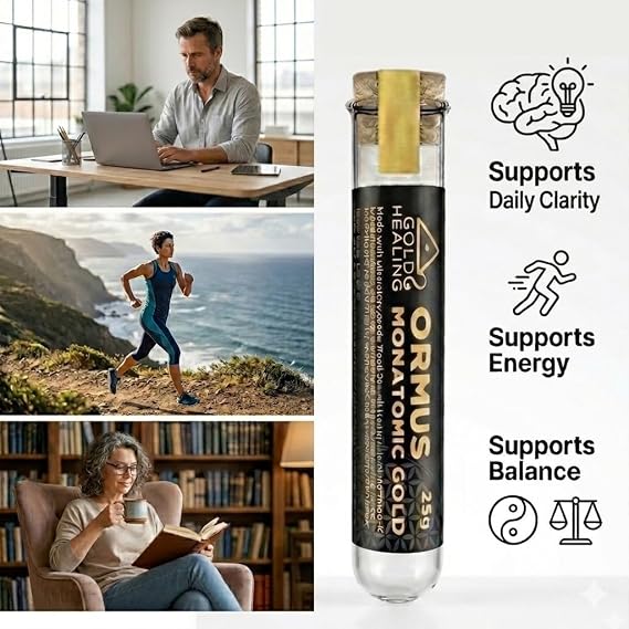 ORMUS Powder 25g MONATOMIC Gold, MANA, MUFKUTZ, ORBITALLY REARRANGED MONOATOMIC Elements for Mind, Brain, Body & Spirit (2)