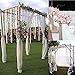 Rollo Organza Tul Blanco Cinta para Decoración Boda Fiesta Cumpleaños Lazos Silla...
