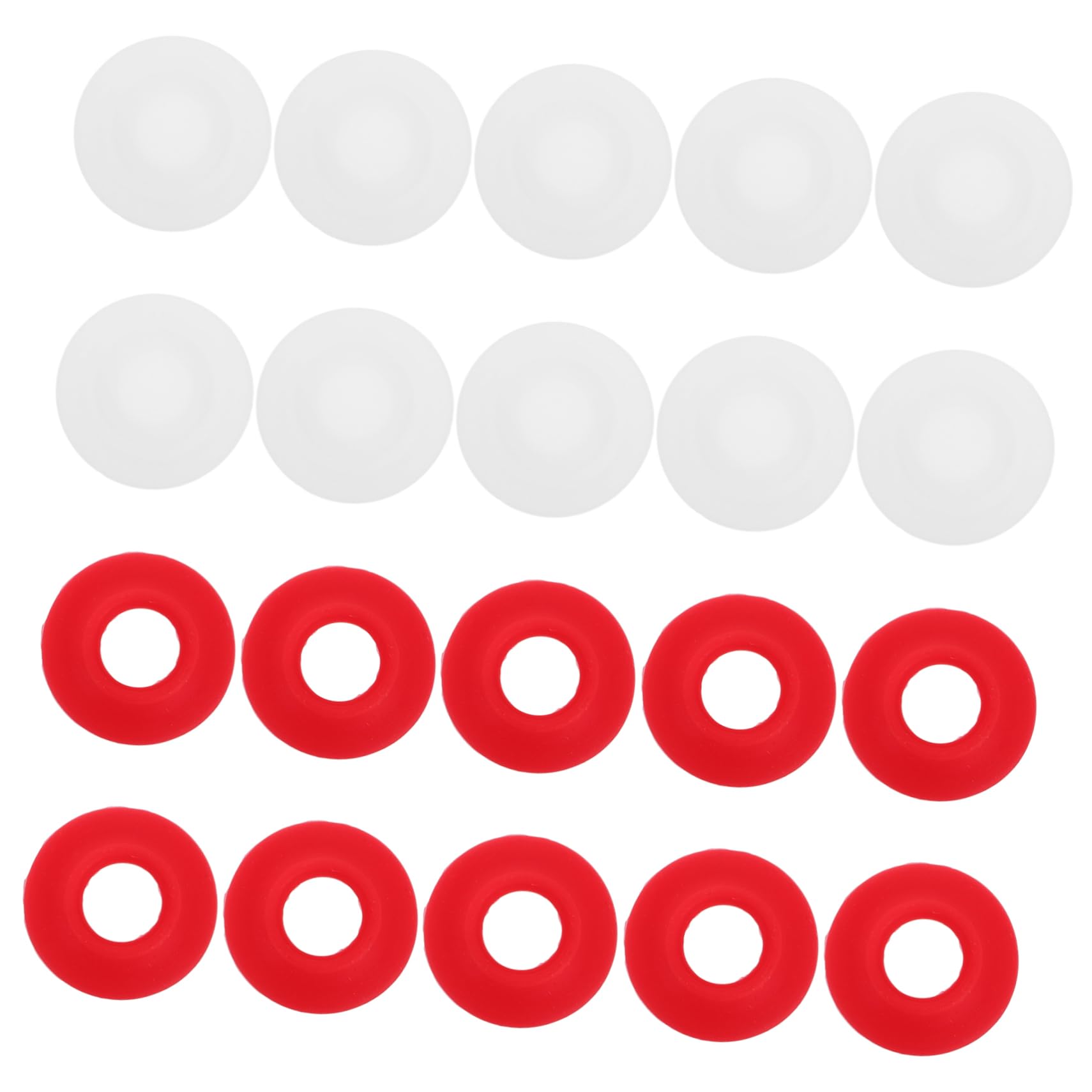 OFFSCH 20pcs Silicone Gasket for Bottle Replacement Leakproof Seal Ring for Swing Top Bottles