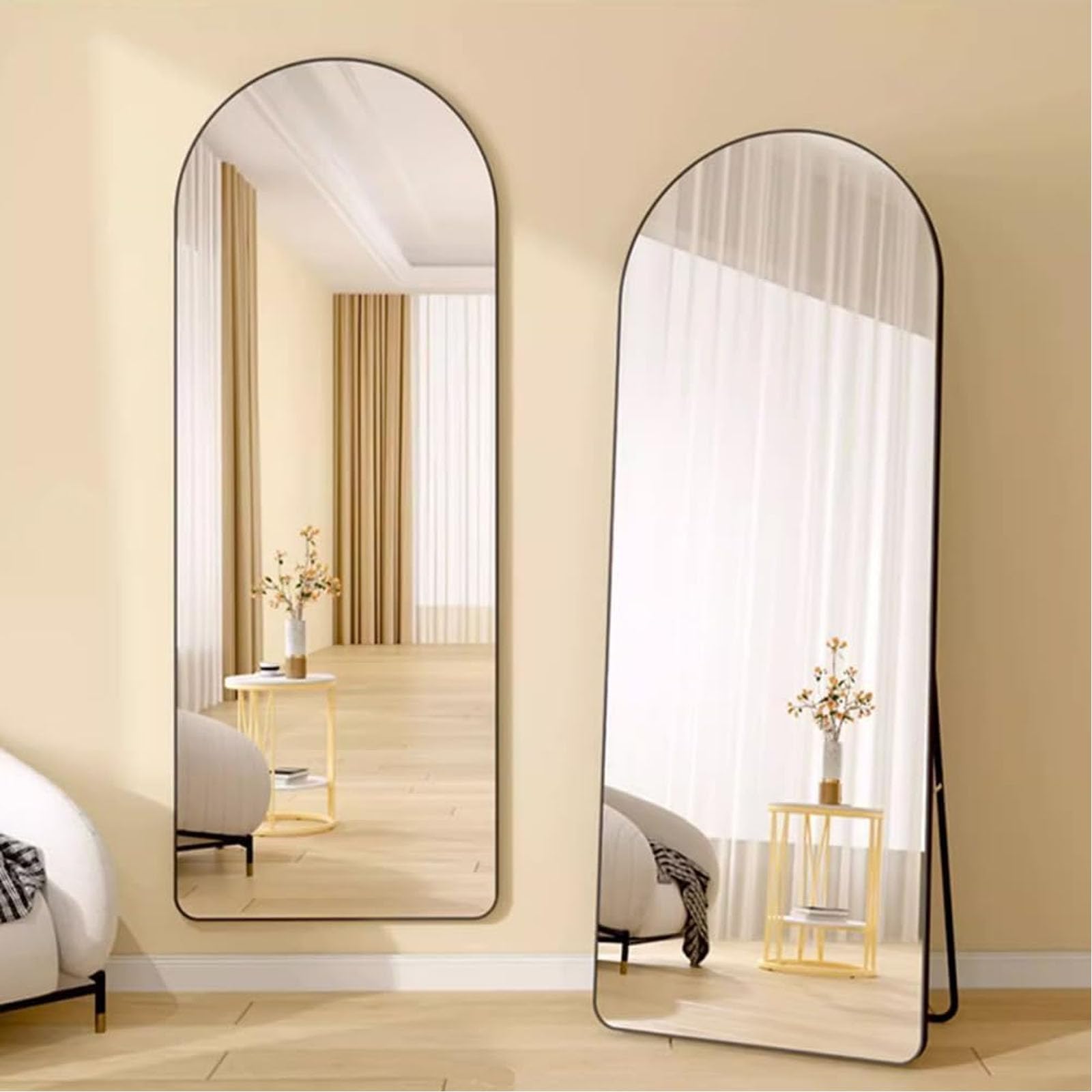 全身鏡（スタンドあり、壁掛け可）