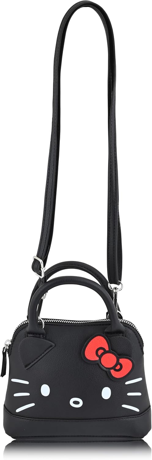 Sanrio Hello Kitty Mini Purse Crossbody Handbag for Women | Hello Kitty Leather Women's Shoulder Handbag - Image 3