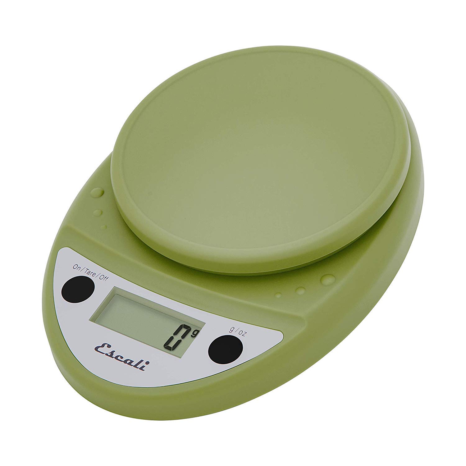 Primo Digital Kitchen Scale 11Lb/5Kg, Tarragon Green