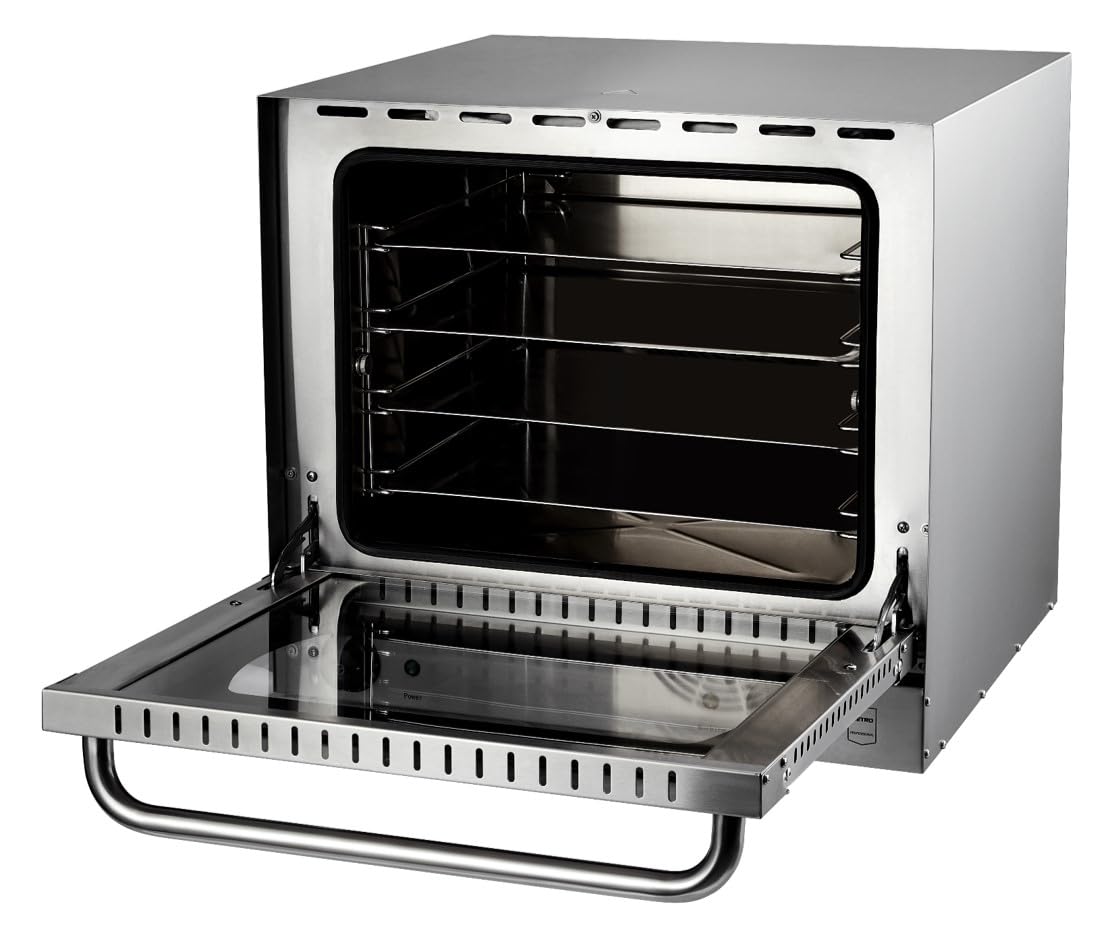 METRO PROFESSIONAL Four à Air Chaud GCO3200, Acier Inoxydable, 3200 W, 61 x 67 x 58 cm, Argent
