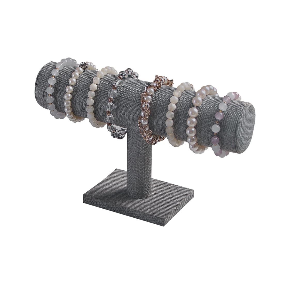 Muiltvoe Bracelet Holder,Bracelet Display Stand For Selling,Jewelry Organizer Watch Rack For Show (Black Velevt)