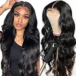 Hedy Lace Front Wigs Human Hair Body Wave Pre Plucked with Baby Hair Glueless 220% Density 4x4 Lace Closure Human Hair Wigs for Black Women Natural Color(26 Inch)
