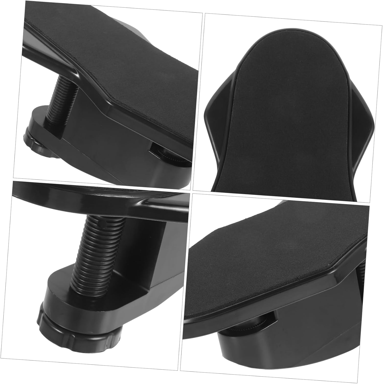 LALAFINA 4pcs Ergonomic Desk Arm Rest Computer Arm Rest for Desk Elbow Wrist Support Punch Gaming Office Accessory