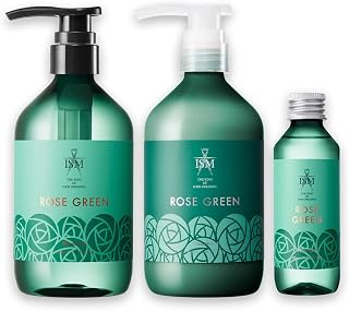 ISM 洗发水&护发素&发油套装 玫瑰绿