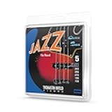 Thomastik-Infeld JF345 Bass Guitar Strings: Jazz Flat Wounds 5-String Long Scale Set; Pure Nickel Flats G, D, A, E, B Set