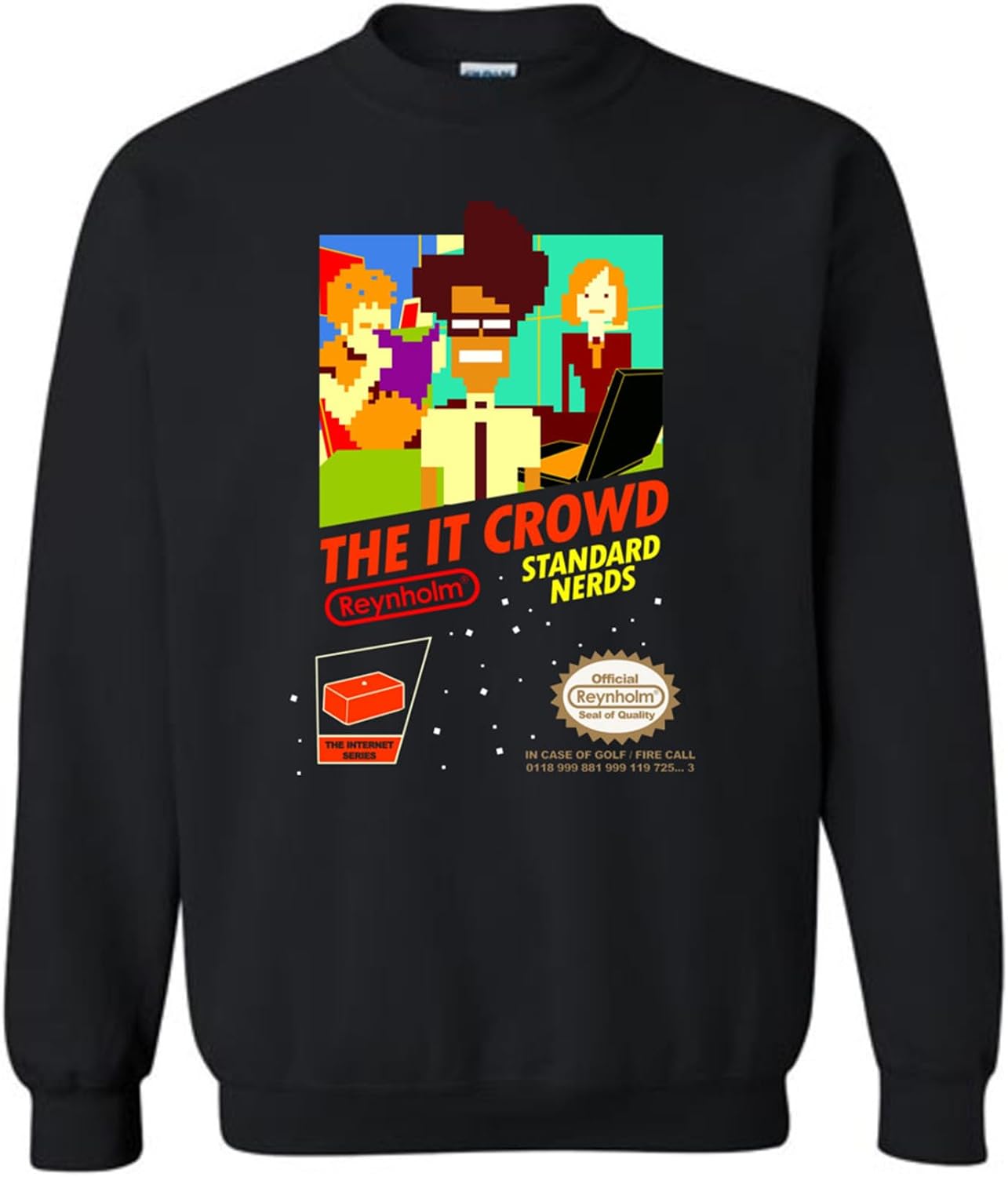 Absurd Ink The IT Crowd NES - Sweatshirt
