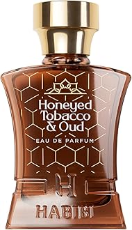 Honeyed Tobacco & Oud Perfume for Men – 2.5 oz (75ML) Long Lasting Arabian Cologne, Sensual Amber Woody Men Perfume, Luxury Fragrance Gift for Special Occasions