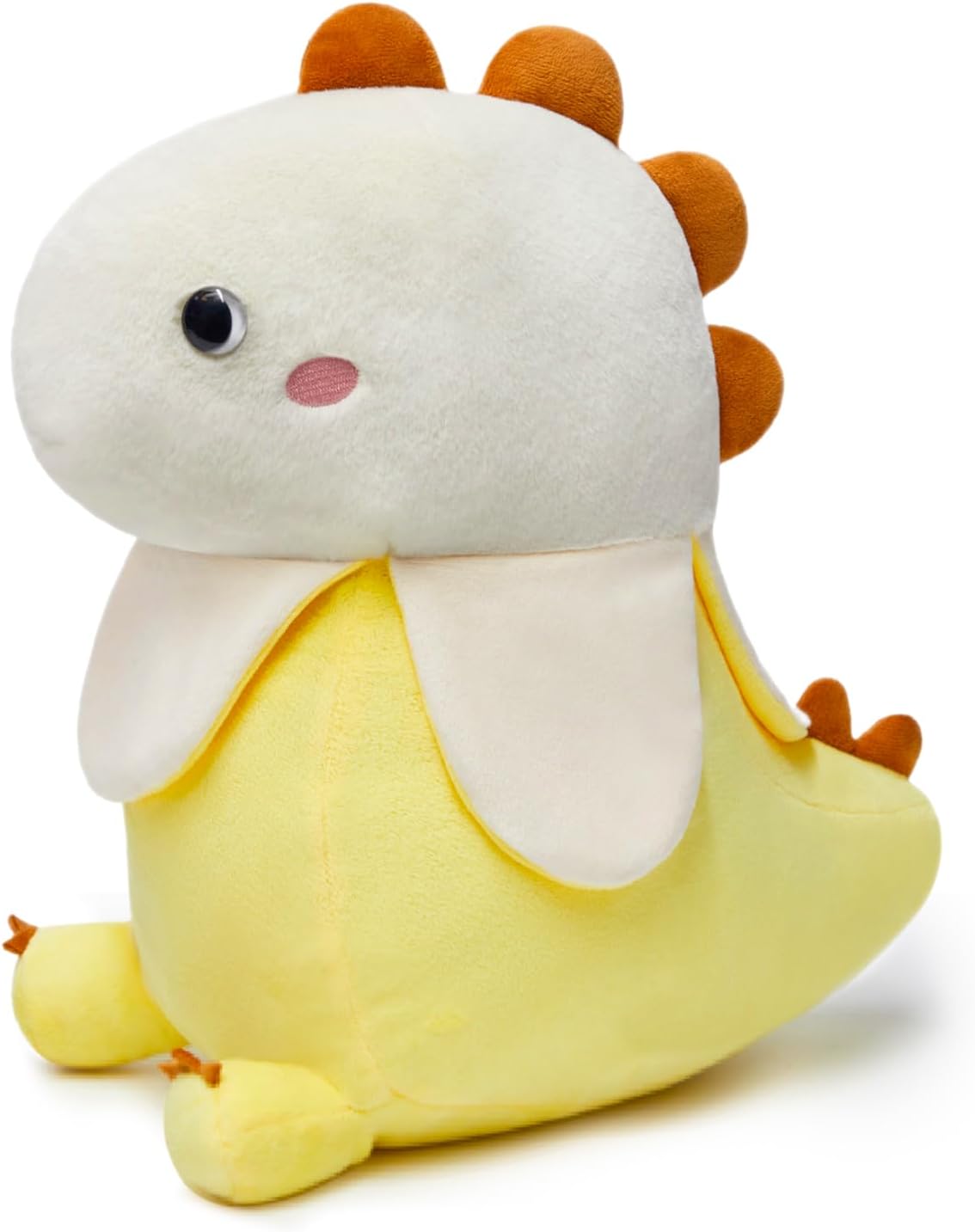 13" Banana Dinosaur Plush Pillow Cute Banana Stuffed Animal Toy