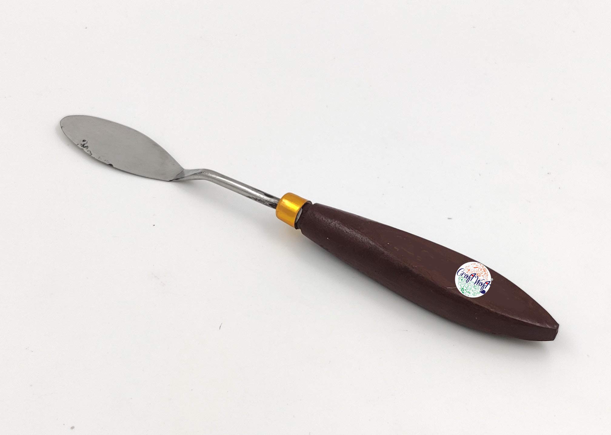 Individual Stainless Steel Artists Palette Knife,Spatula Palette Knife Paint Mixing Scraper,Thin and Flexible Art Tools for Oil Painting, Acrylic Mixing, Etc. (Design No- 8)-image-19