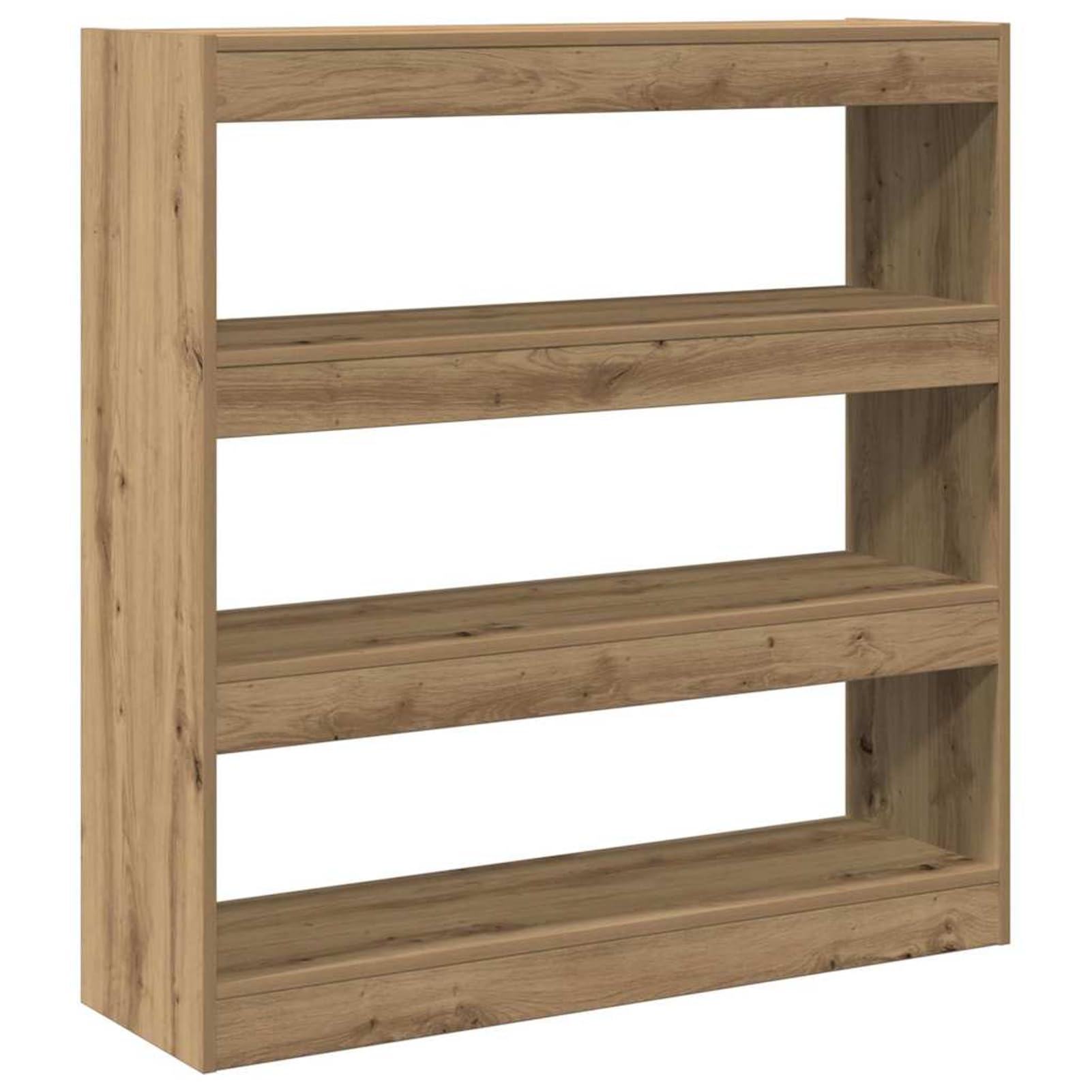 Armadio per Libri 3 Livelli 100 x 30 x 103 cm Legno Multistrato