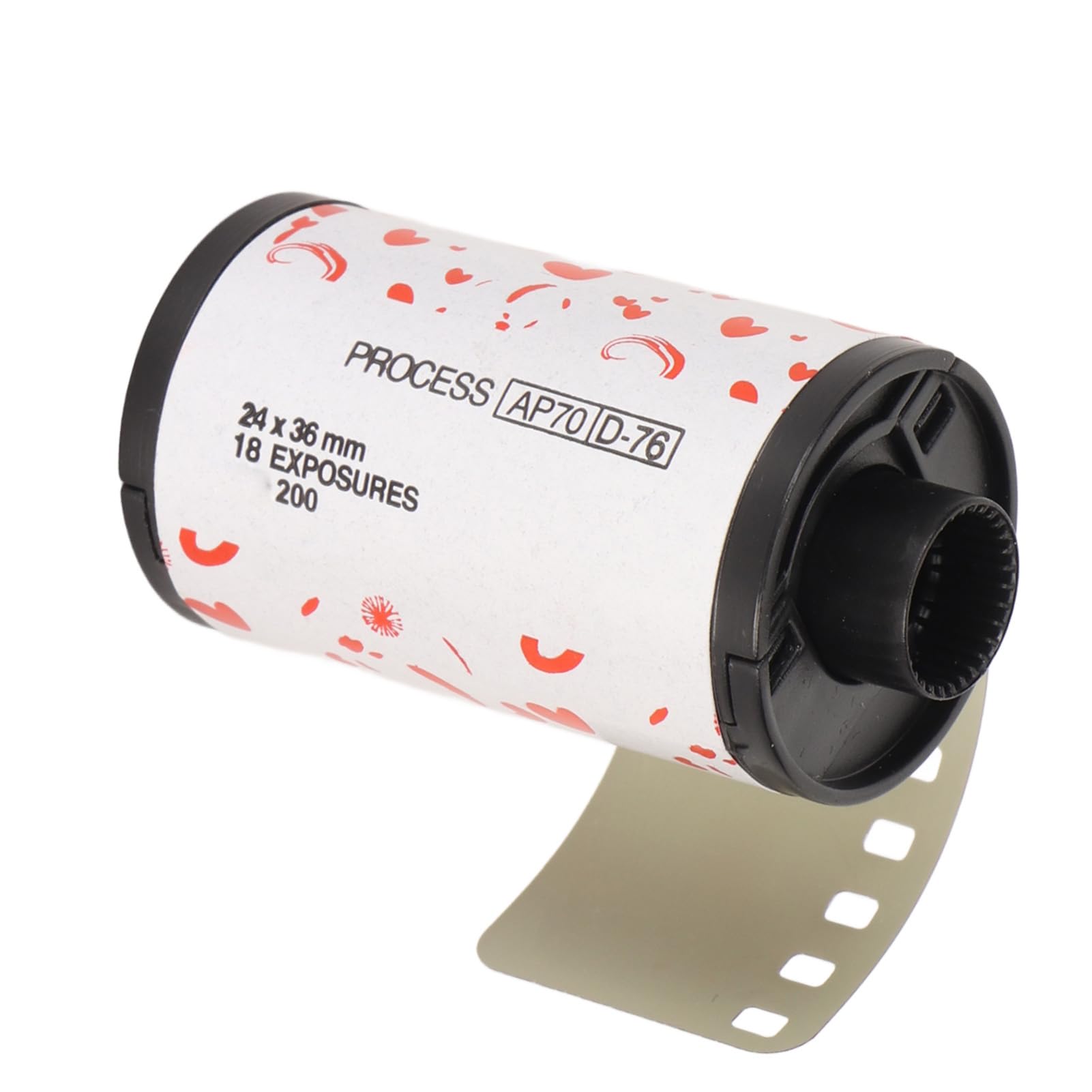 Black White Print Film Professional 18 Exposures 200 Degree Light Sensitivity 35mm Black White Negative Film 135 Camera