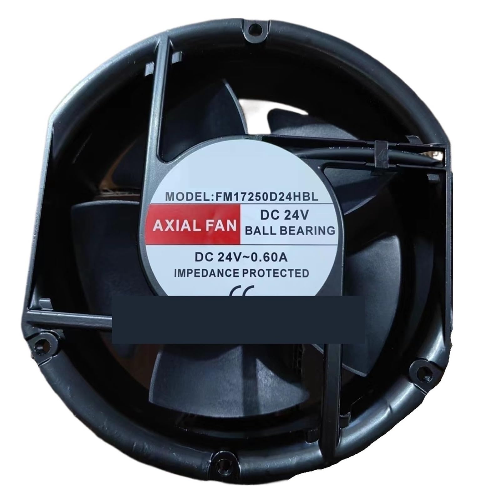 Lzikkgki One Color Fm17250d24hbl Dc 24V 0.60A 172X150x51mm 2-Wire Cooling Fan