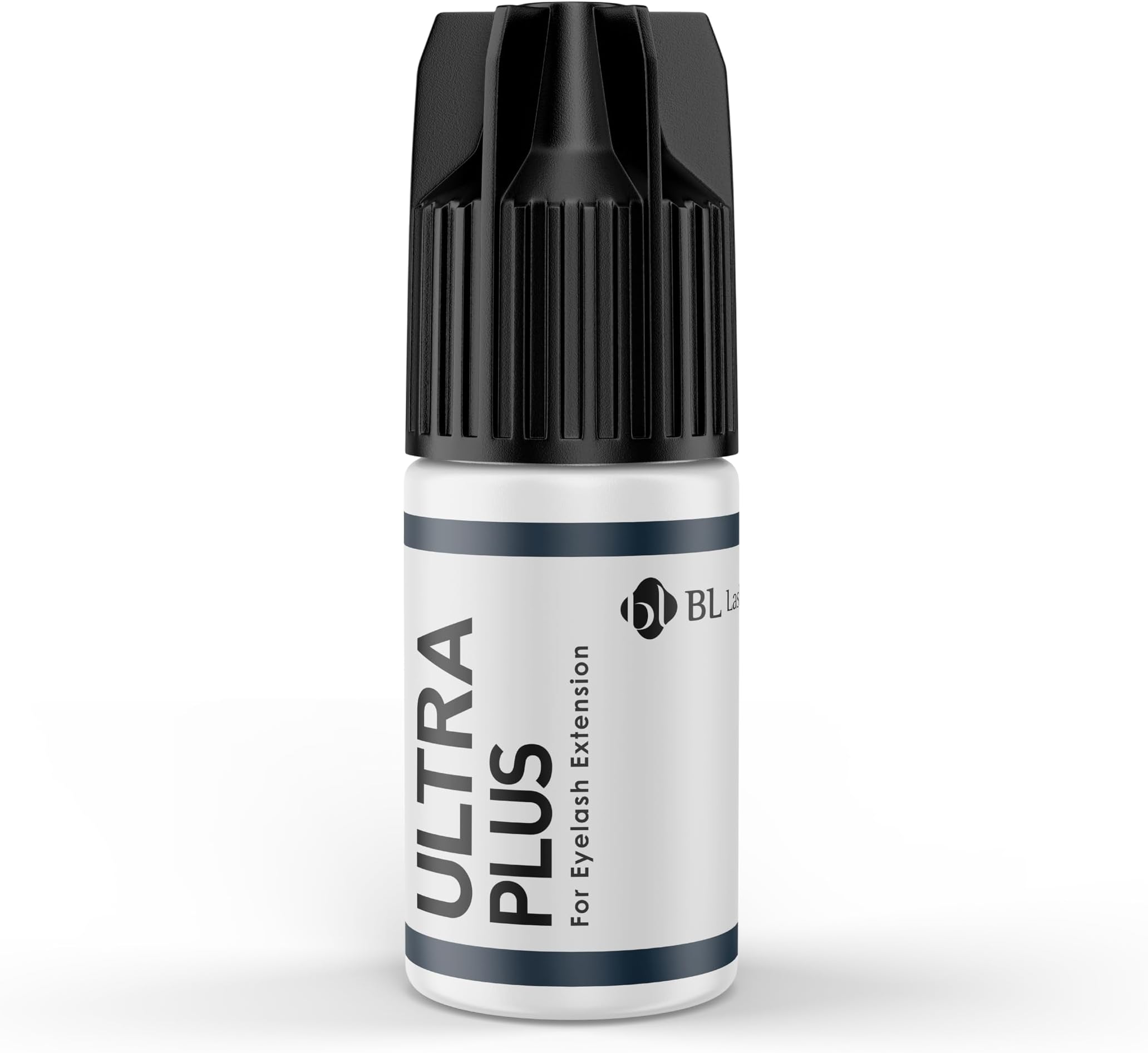 BL Lashes Ultra Plus | Lash Glue for Lash Extensions, Quick Drying Within 2-3 Sec, Up to 7 Weeks Long-Lasting Lash Retention, Black Adhesive for Professional Supplies (5g)