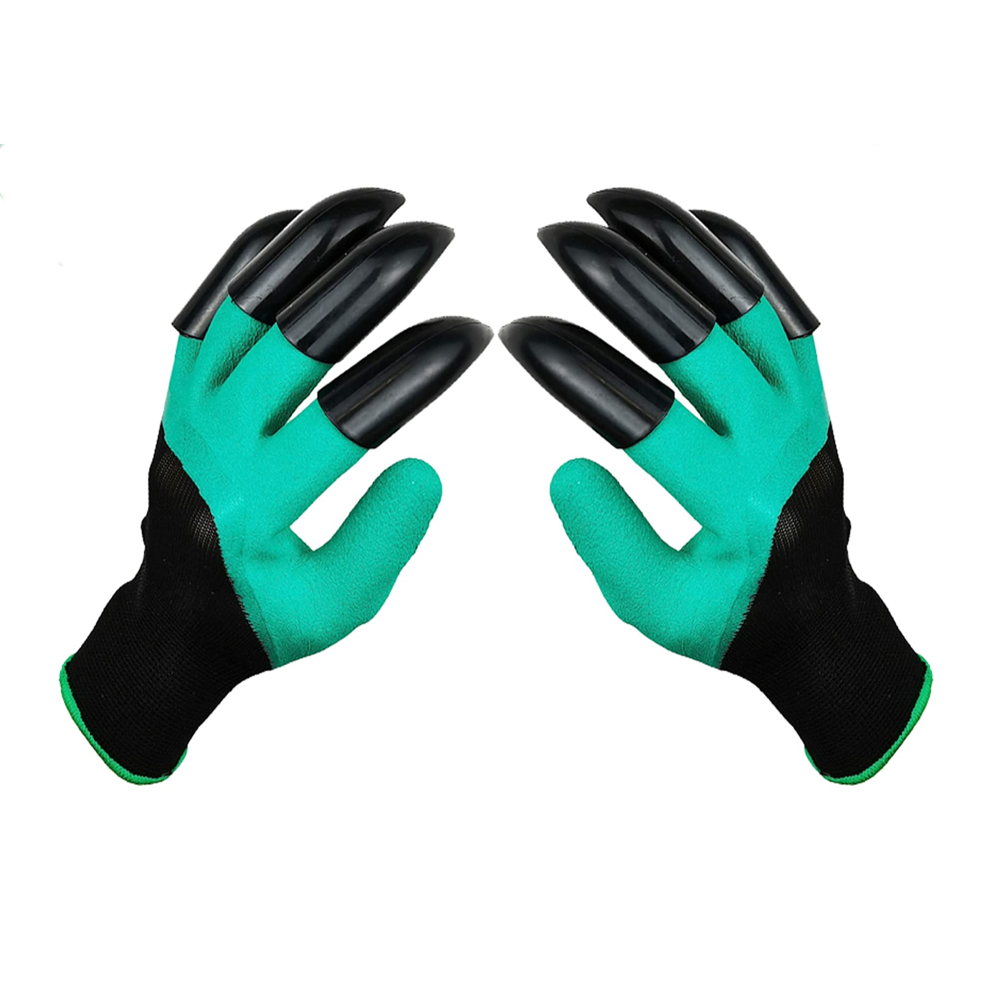 DCCPAA 1 Pair Garden Gloves with Claws,Claw Gardening Gloves for Digging,Planting, Weeding, Seeding-Waterproof, Best Gardening Gifts for Men and Women-Green (B0C5JPBHXW) Amazon Price History, Amazon Price Tracker