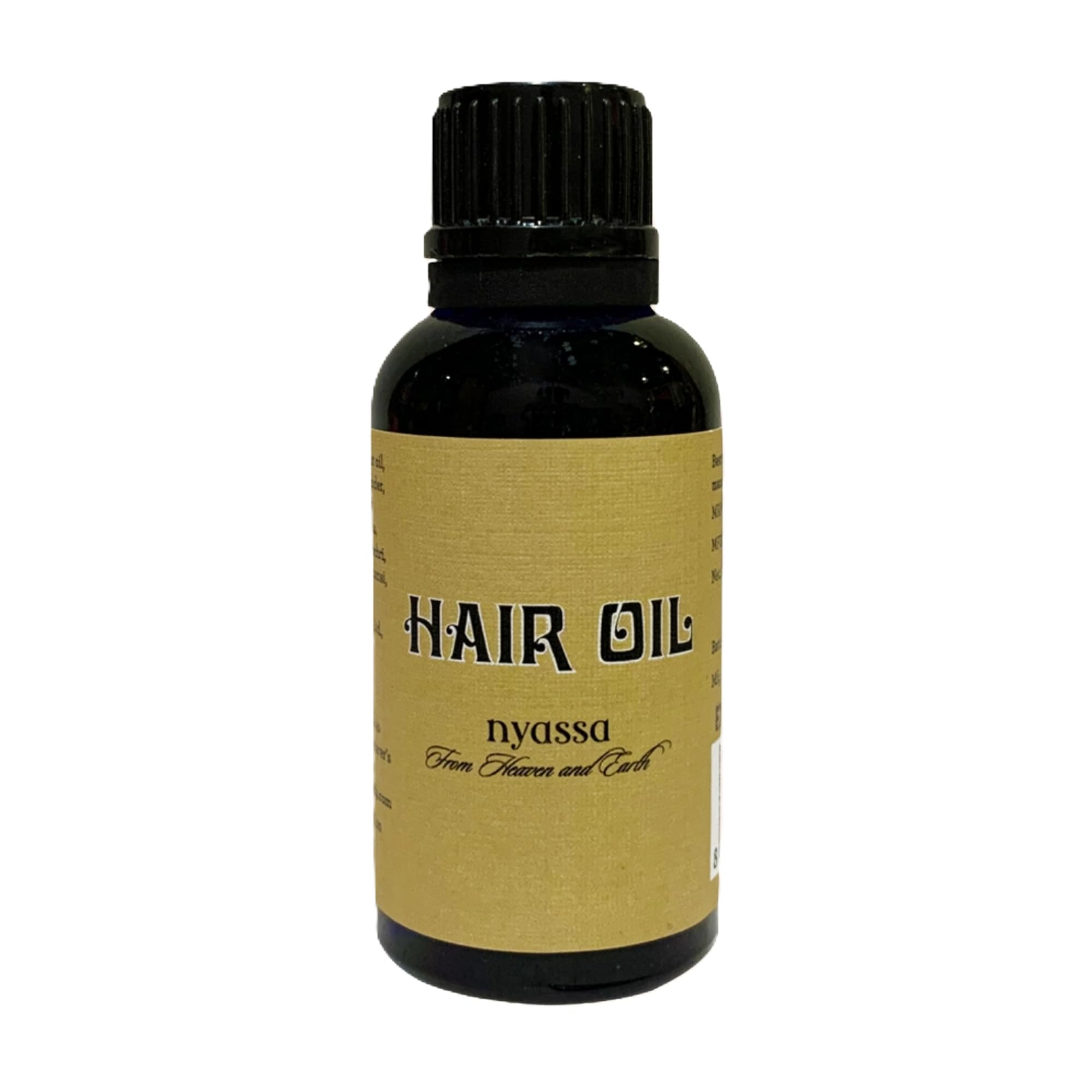 Nyassa Hair Oil 30 ml|Essential oils, Cold pressed oils and Herbal ingredients|For healthy hair|No Parabens,Sulfates,Silicons.Cruelty free