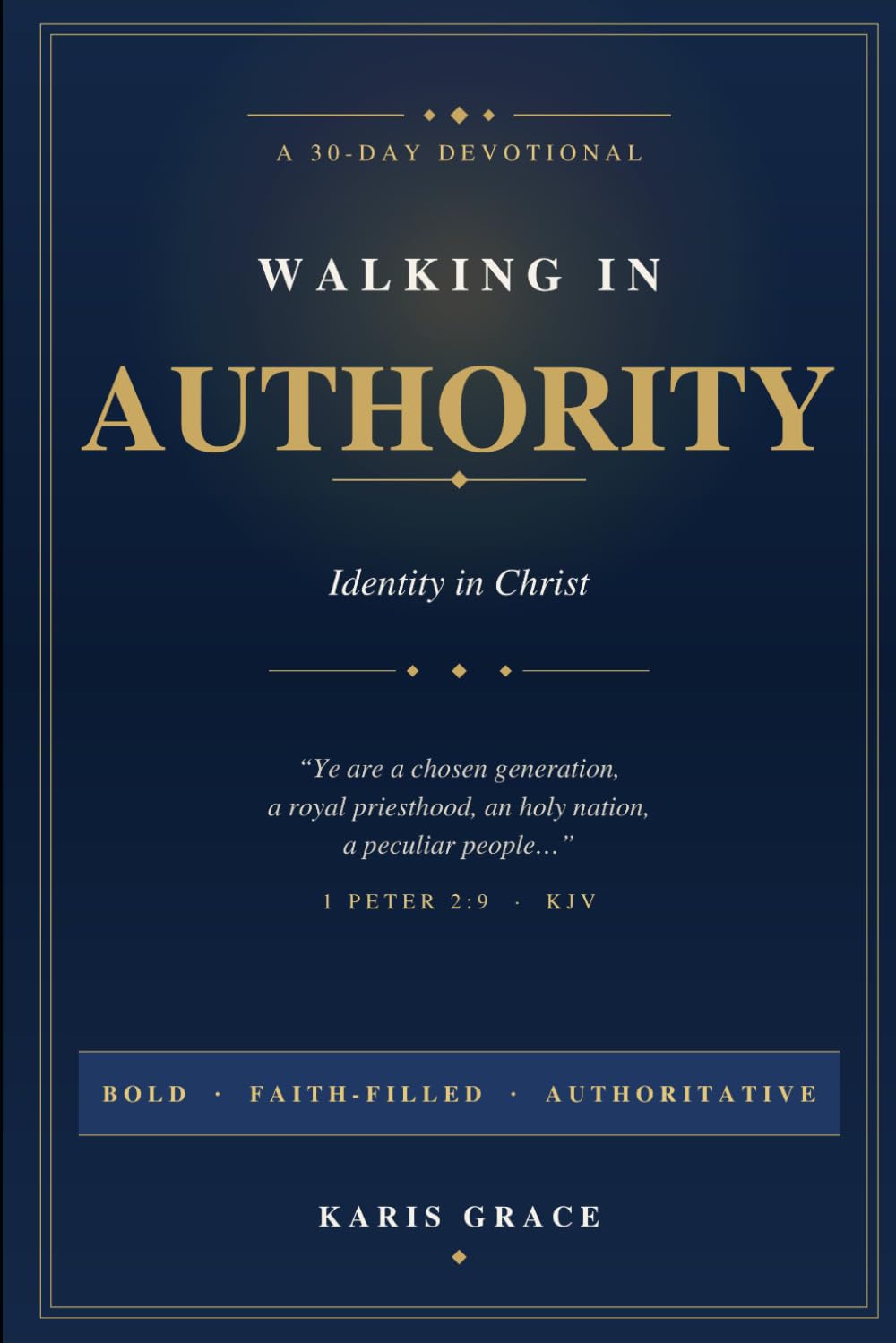 Walking in Authority: Walking in Authority - A 30-Day Devotional Identity In Christ
