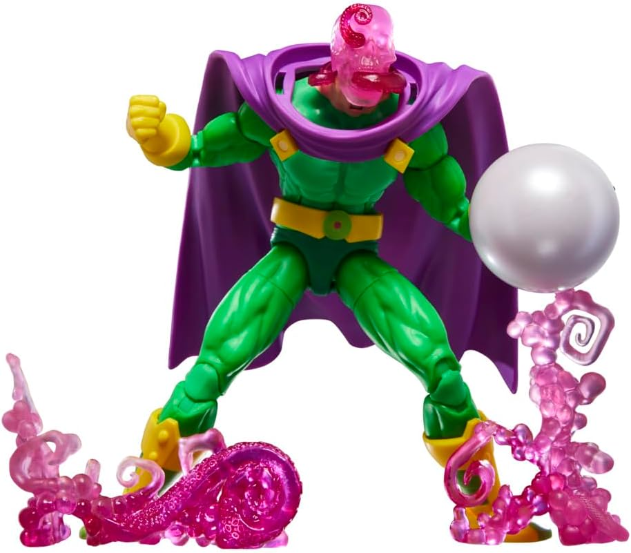 Marvel Legends Series Marvels Mysterio, Retro Spider-Man 6" Figure