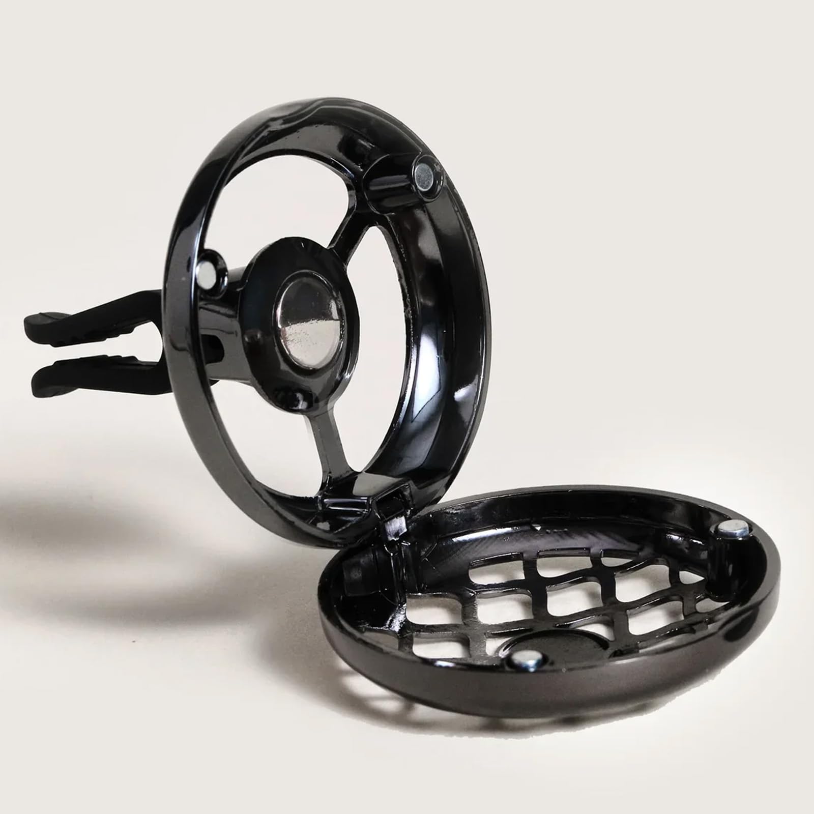 Lampe Berger Diffusore per auto Résonance Gun Métal