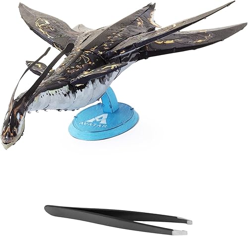 Fascinations Metal Earth Premium Series Avatar 2 Ilu 3D Kit de modelo de metal con pinzas