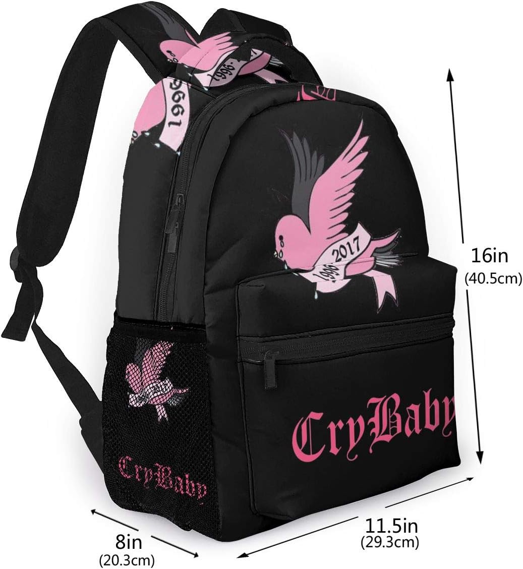 Suреr Bіg Clеаrаnсе! TVXQXIAH Lil-Peep Merch Lil-Peep Backpack Large Capacity Bag Laptop Bag for Youth