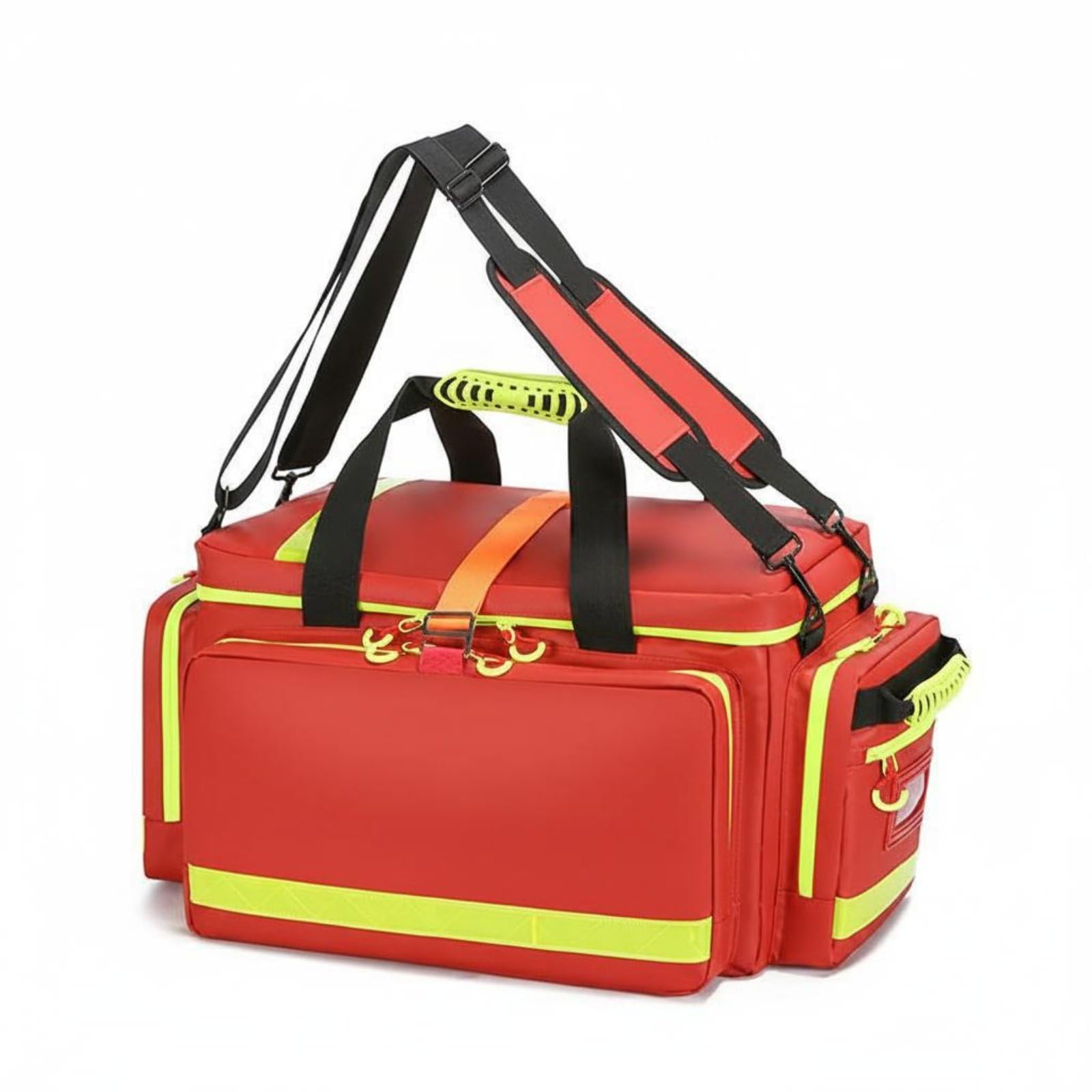 Accident-Notfalltasche tragbar Accident Notfalltasche viele Außenfächer wasserfeste Erste-Hilfe-Tasche für Outdoor, Array, Rot