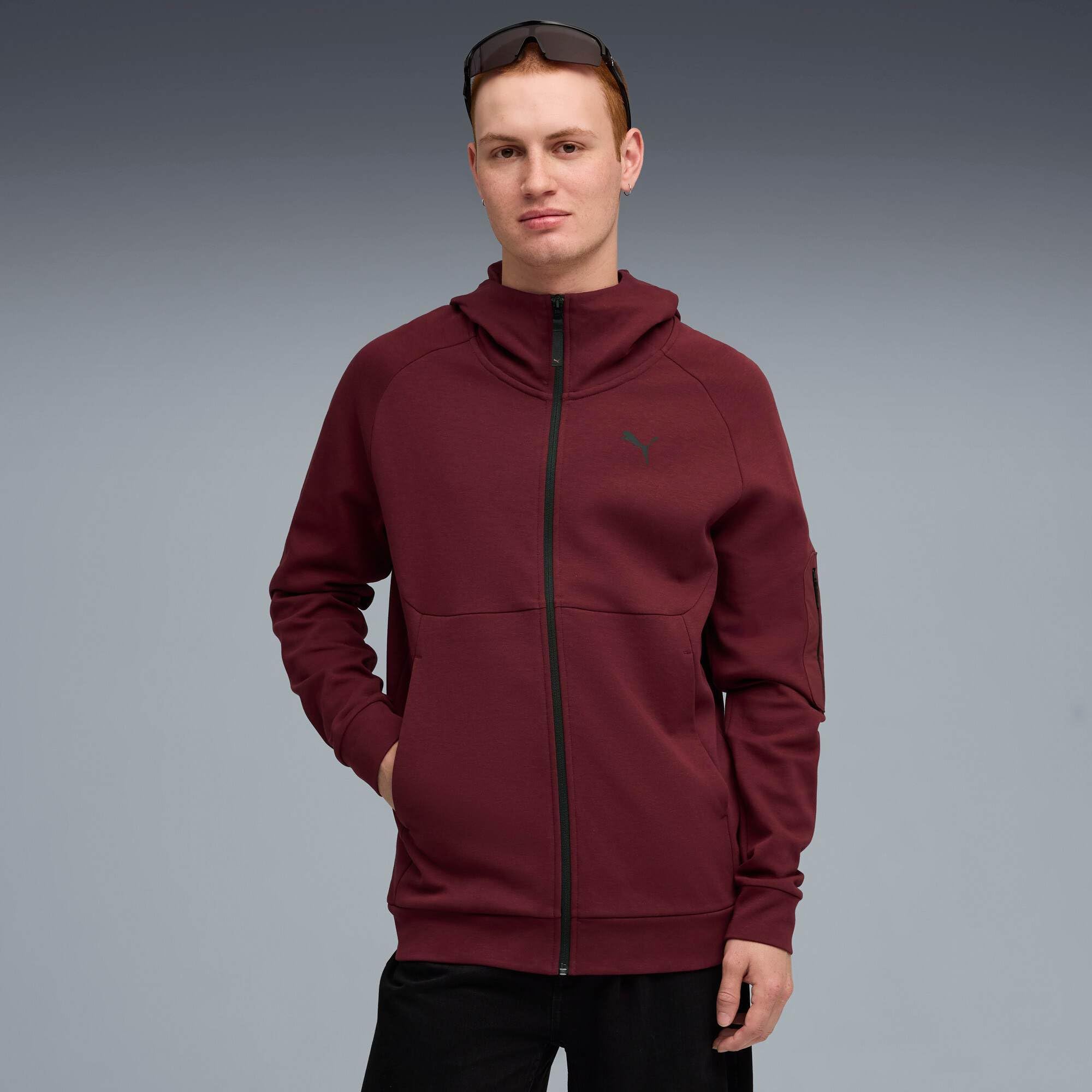 PUMA Pumatech FZ Hoodie Giacche di Felpa Uomo (Pacco da 1)