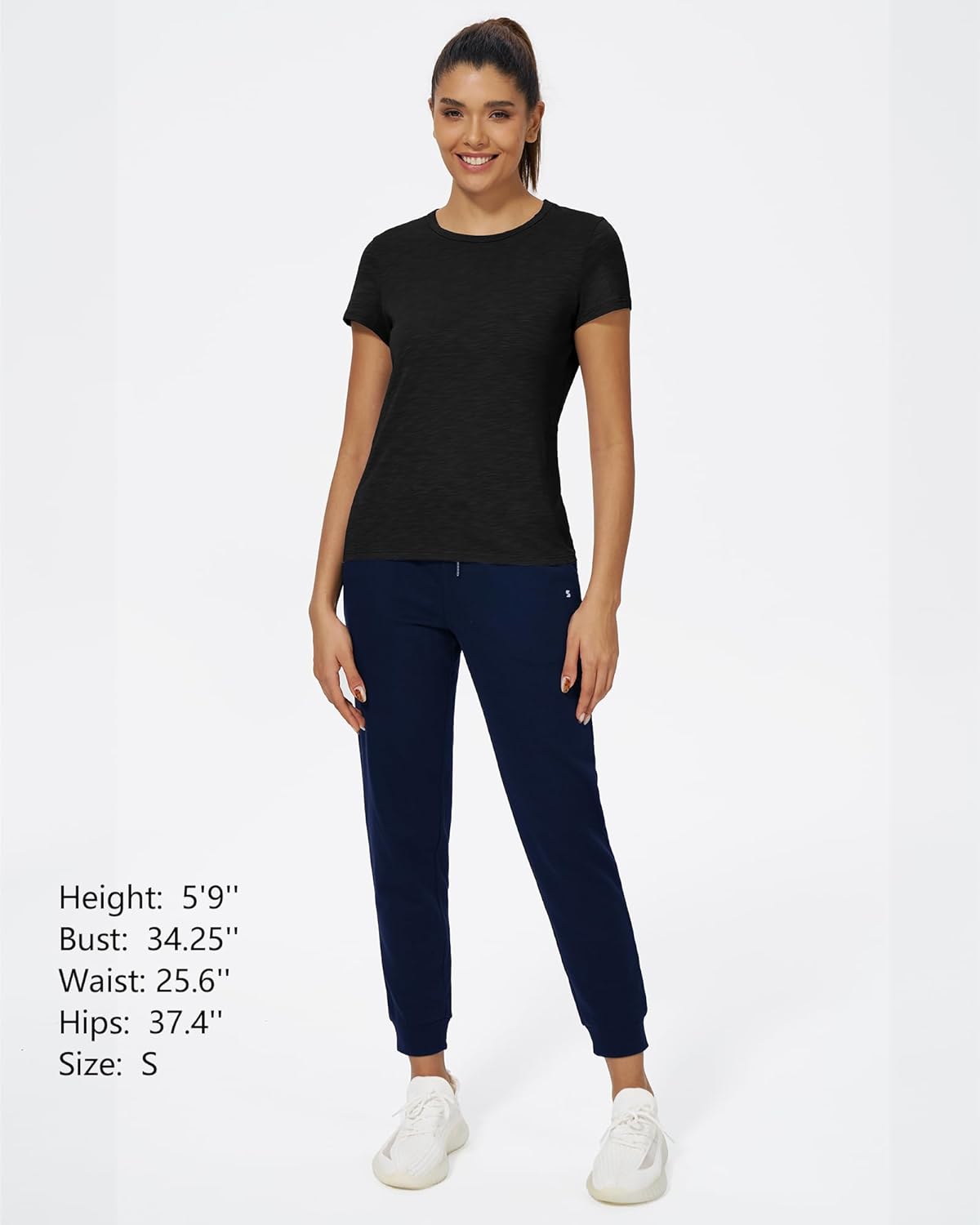 Stelle Womens Modal Soft Crewneck Short Sleeve T Shirts Summer Casual Basic Tops Tees - Image 7