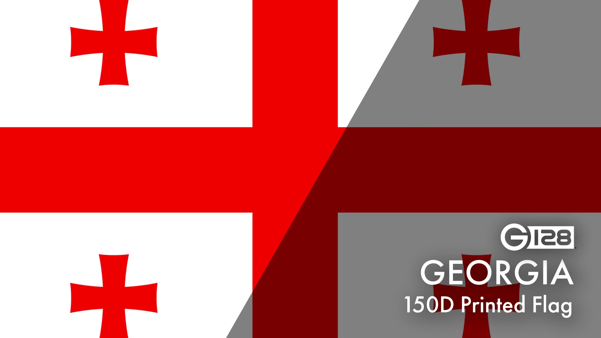 Amazon.com : G128 Georgia Georgian Flag | 3x5 Ft | LiteWeave Pro