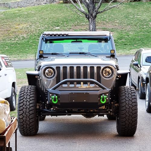 Image of BASIKER Antenna for Jeep Gladiator Willys Mojave 2007-2024 2025 2026, Jeep Gladiator Accessories, 13 Inch Spiral Jeep Gladiator Willys Mojave Antenna Replacement Designed for Car Radio Reception